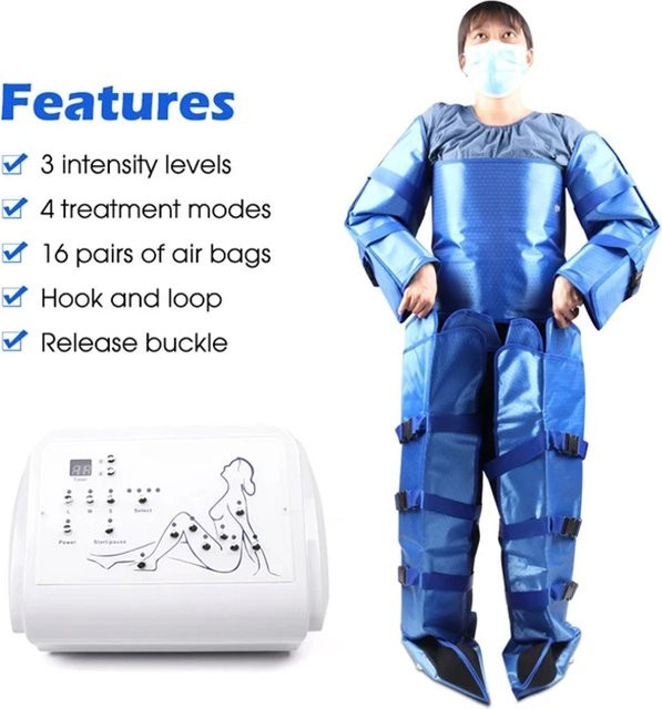 OUCEY Vakuumtherapie Maschine zur Körpermassage, Blau, Unisex - Bild 1