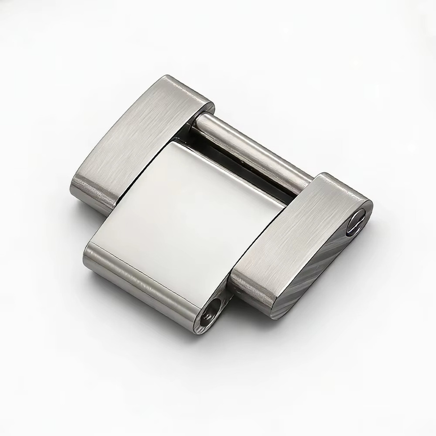 nxalp Uhrenarmband-Zubehör Edelstahl-Verlängerungsstück, Silber - Bild 4