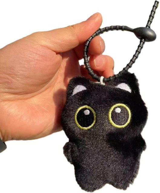 Linyi toy Schwarze Katze Rucksack, Plüsch, ab 14 Jahren - Bild 1