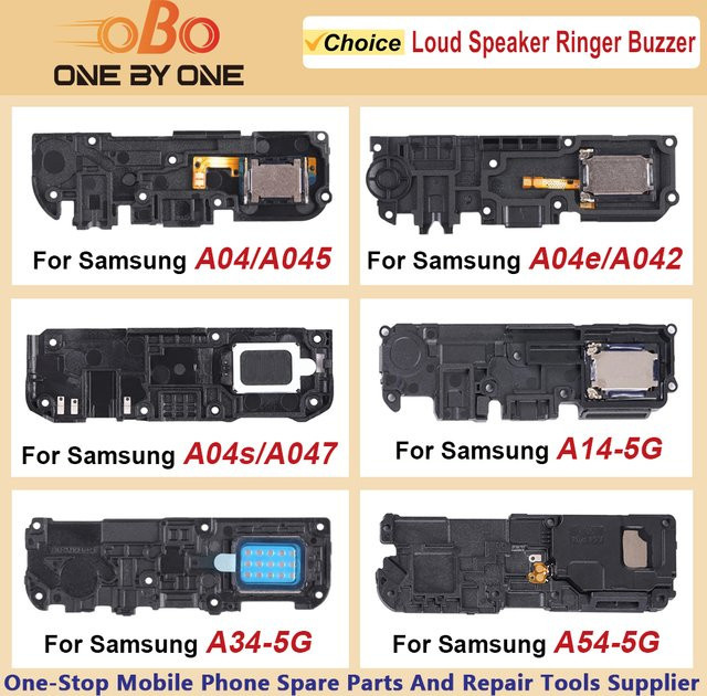 Samsung Lautsprecher Ringer Buzzer Ersatzteil für Galaxy A04 A04s A04e A14 A24 A34 A54 4G 5G in Schwarz - Bild 1