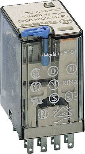 Finder Steckrelais 55.34.9.024.0074 24 V/DC 7A 4 Wechsler 10er Tray transparent - Bild 1
