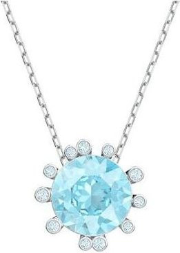 Swarovski Halskette, Kristall, Silber, Weiß, Damen - Bild 1