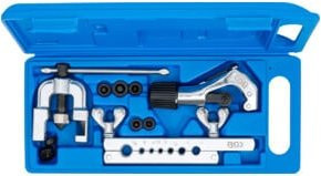 BGS Doppel-Bördelgerät mit Rohrabschneider 10-teiliges Set 70221 - Bild 1
