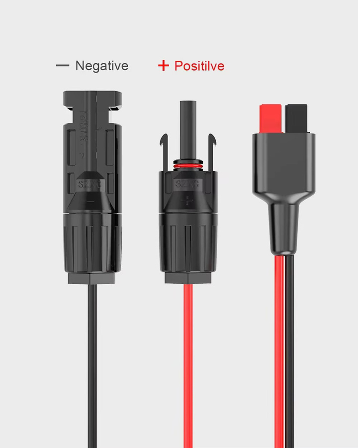 ALLPOWERS Solar-Verlängerungskabel 1,5 m mit 16 AWG auf Anderson Solar-Stecker-Adapter für Solarpanels und tragbare Kraftwerke - Bild 3