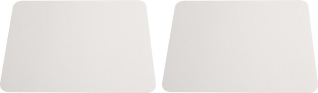Koogeelife Mauspad Set aus wasserdichtem PVC-Leder, 2-seitig nutzbar, Farbe: Cremeweiß, B x H: 27 x 21 cm - Bild 1