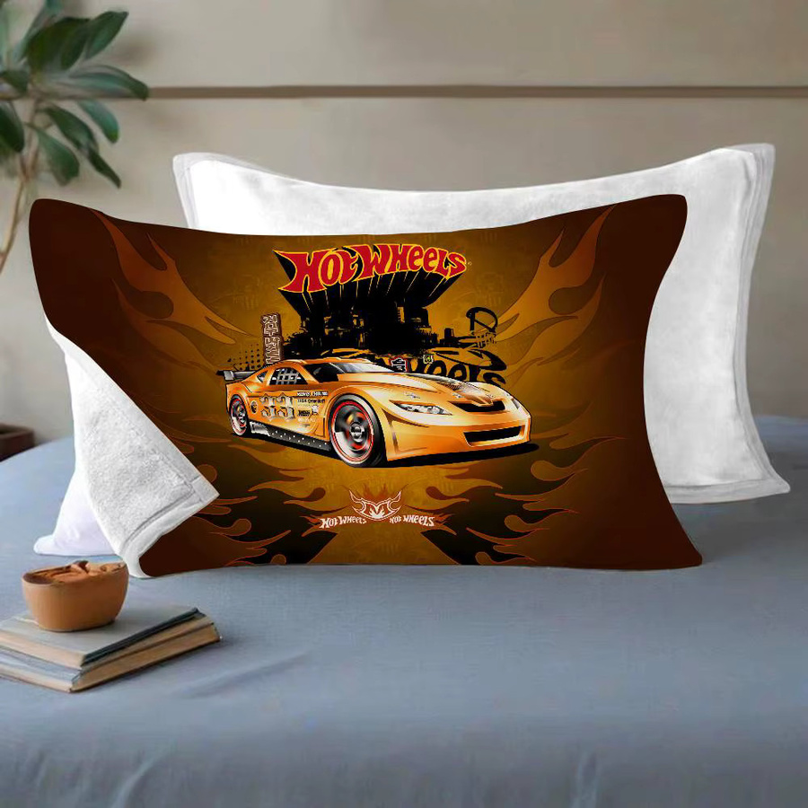 H-Hot W-Wheels Kissenbezüge aus Polyester, übergroß und verdickt, mehrfarbig, schweißabsorbierend und rutschfest - Bild 4