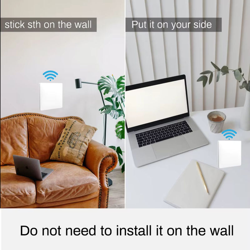 Tuya Smart Wifi Lichtschalter Weiß – Selbstversorgender WLAN Wandschalter ohne Batterie mit 433MHz Controller, 220V 16A, kompatibel mit Alexa - Bild 6