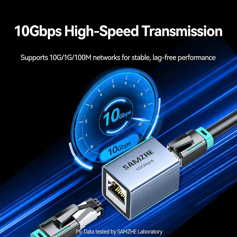 SAMZHE RJ45 Ethernet-Stecker für Cat 8/7/6A/6/5E Kabel mit 10Gbps Hochgeschwindigkeit - Bild 2