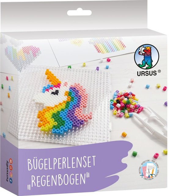 URSUS Bügelperlen-Set Regenbogen - Bild 1