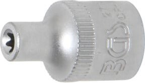 BGS Steckschlüssel-Einsatz E-Profil 2711 mit 10 mm 3/8 Zoll Antrieb und SW E5 in Silber - Bild 1