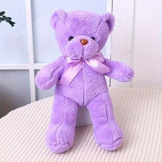 Yiran toy Teddybär Plüschtier, mehrfarbig, lila - Bild 1