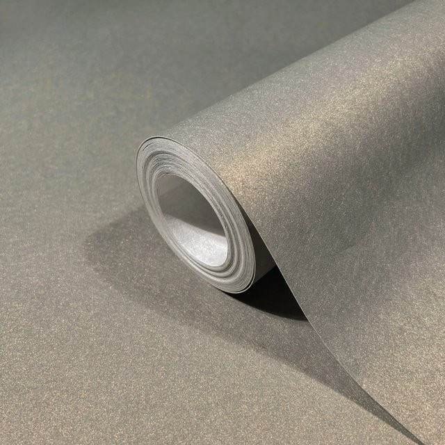Marburg Vliestapete Uni Metalloptik Modern Silber Breite: 0,7 m, Länge: 10,05 m - Bild 1
