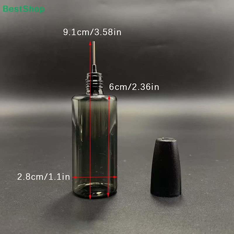 HNKMP Präzisionsapplikator Plastikflaschen mit Nadelspitze, nachfüllbar - Bild 3