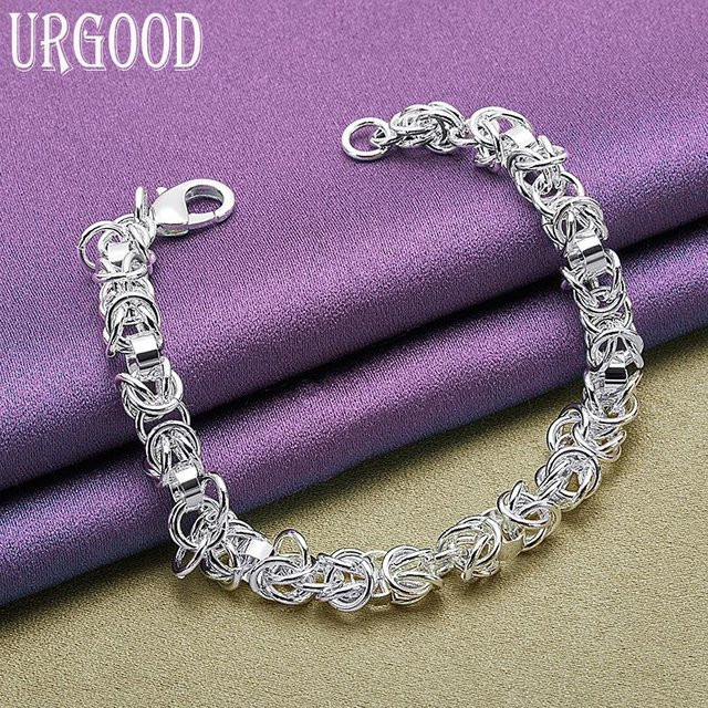 URGOOD Armband 925 Silber, Multi Kreuz, 20cm, Unisex - Bild 1