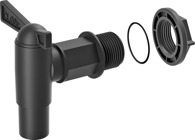Waterform Wasserhahn für Regentonnen mit 3/4 Zoll Anschluss in Anthrazit - Bild 1