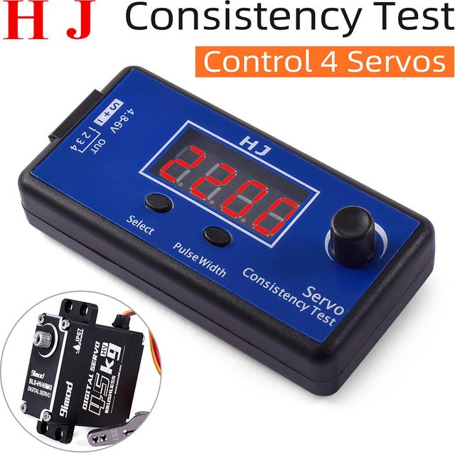 HJ RC Servo Tester, Digitales Lenkservo, Multifunktion - Bild 1