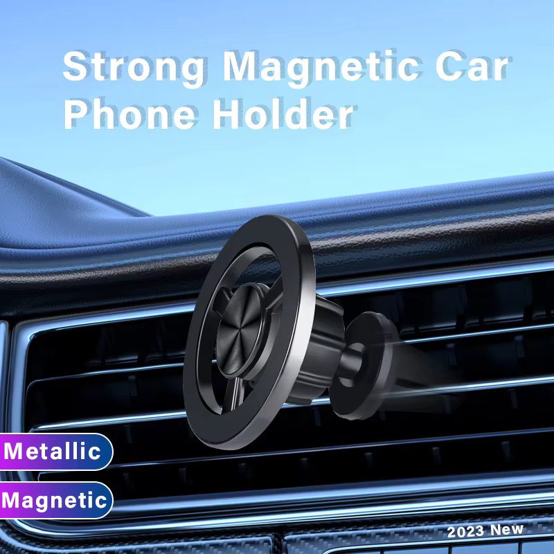 WSSHE Magnetischer Autohalter für MagSafe Zubehör und Lüftungsschlitze, Schwarz - Bild 2