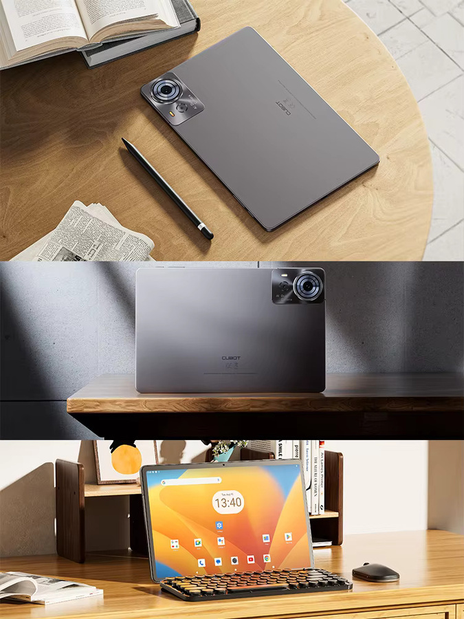 Cubot TAB 70 Tablet mit 10,95 Zoll HD+ Bildschirm, Octa-Core, 128GB ROM, 6GB RAM, Android 14, 8200mAh, GPS und Gesichtserkennung - Bild 4