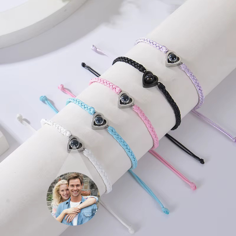 XCL Foto-Projektionsarmband, Herz, Unisex - Bild 2