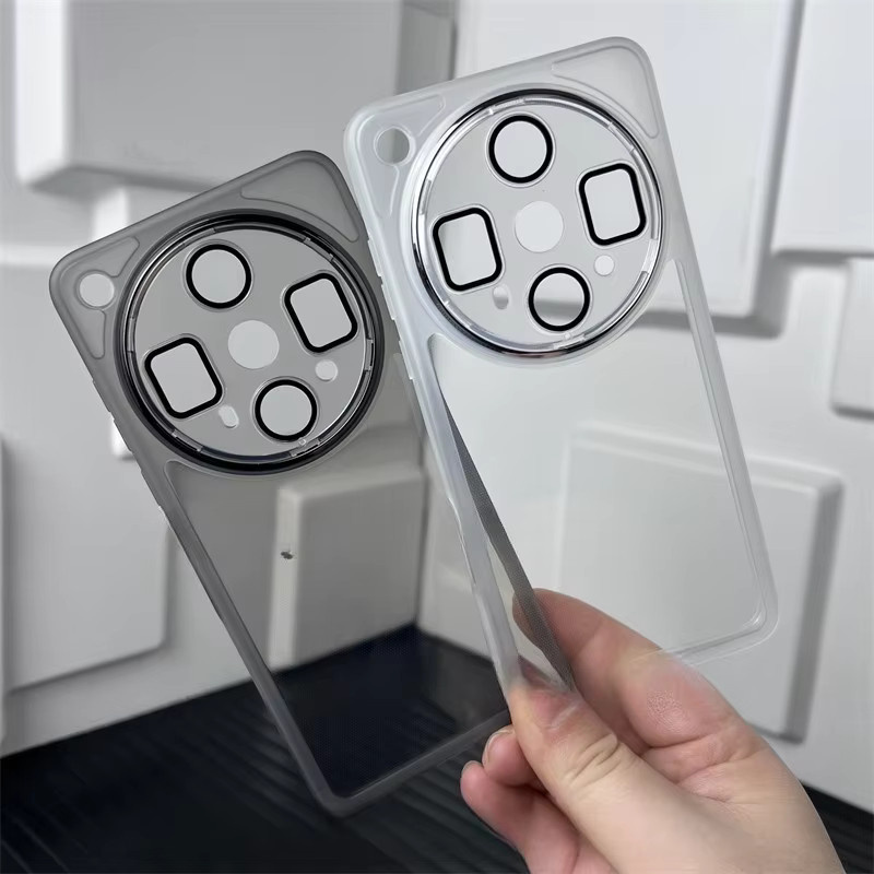Stoßfeste TPU Handyhülle und Kameraschutzfolie für OPPO Find X9 Ultra in Transparent und Blau - Bild 2