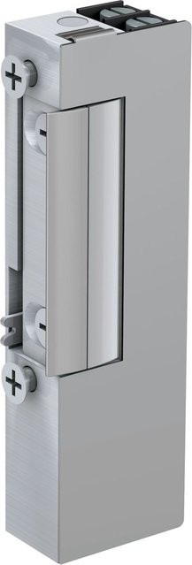 BASI Elektro-Türöffner ET 93 mit mechanischer Entriegelung in Silber, DIN Links, 6-12 Volt - Bild 1