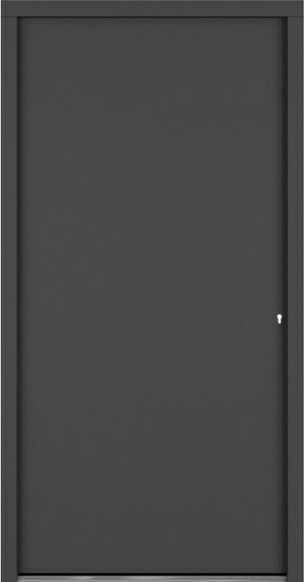 Roro Haustür OAE 1201 aus Aluverbund in Weiß-Anthrazit, B/H: 110 x 210 cm, DIN Rechts - Bild 1