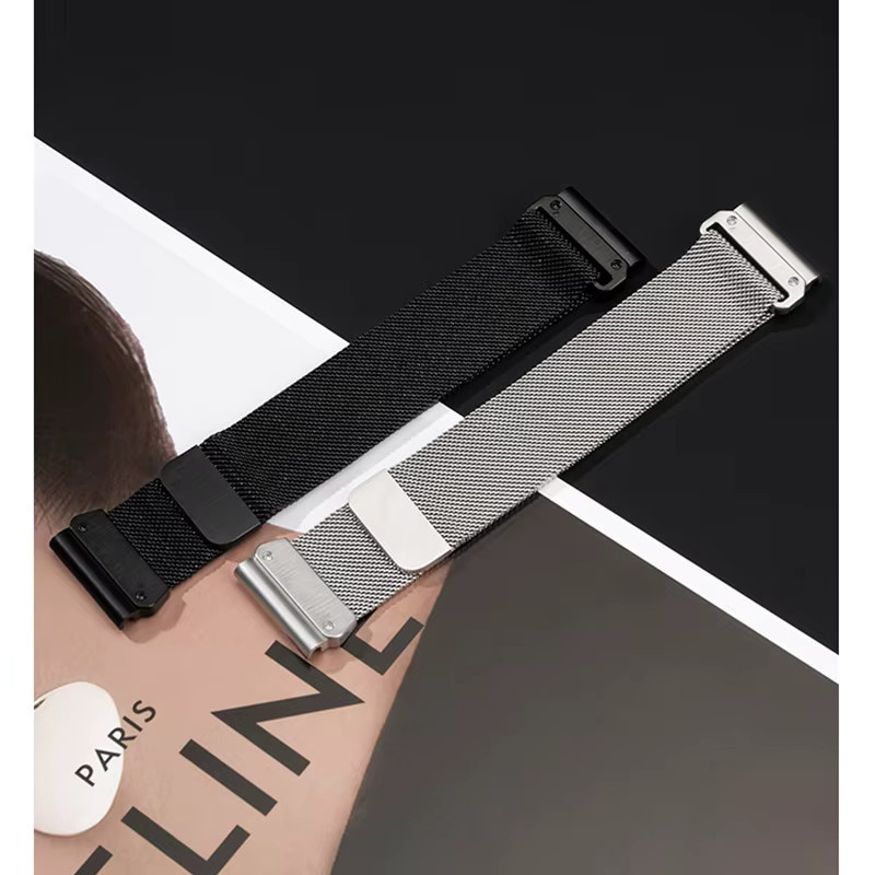 Uhrenarmband Milanaise Edelstahl, Unisex - Bild 4