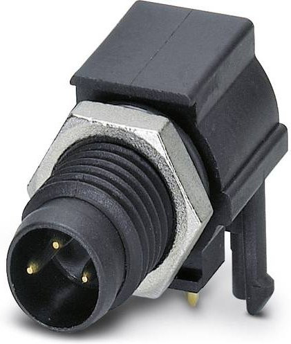 Phoenix Contact 1440070 Sensor-Aktor-Einbausteckverbinder M8 Stecker in Schwarz mit 3 Polen und Schraubanschluss - Bild 1