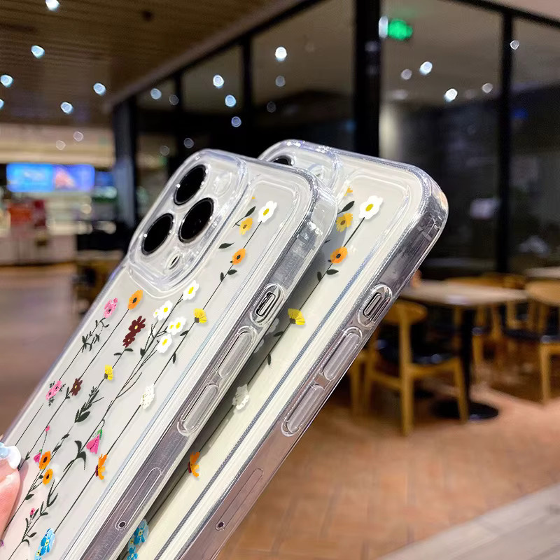 Bolomboy Transparente TPU Schutzhülle für iPhone 11 bis iPhone 17 Pro Max, Stoßfeste Weiche Abdeckung in Bunt und Klar - Bild 3