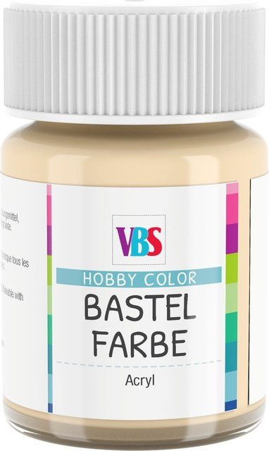 VBS Bastelfarbe Puder Elfenbein 15 ml - Bild 1