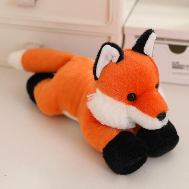 Simulation Zebra Löwe Puppe Plüschtier Giraffe Tiger Puppe, 20cm - Bild 1