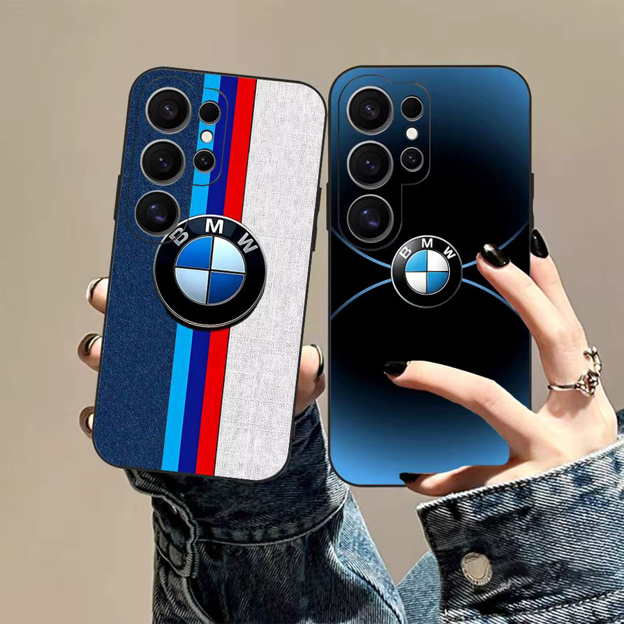 B-BMW Logo Handyhülle für Samsung Galaxy S24 Ultra 5G S23 S22 S21 S20 S24 FE Multicolor - Bild 2