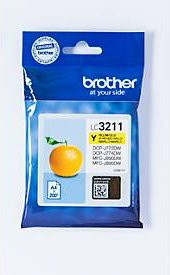 Original Brother Tintenpatrone LC-3211Y Gelb für Inkjet-Drucker - Bild 2