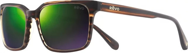 Revo Sway Sonnenbrille, Square, Acetate, Braun, Unisex, Vollrand - Bild 1