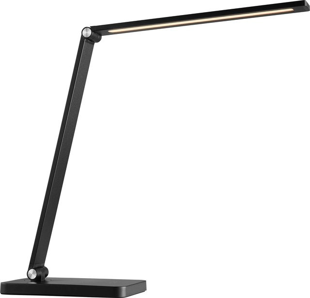 Brilliant LED-Tischlampe Lomina Schwarz, dimmbar und verstellbar, Höhe: 38 cm - Bild 1