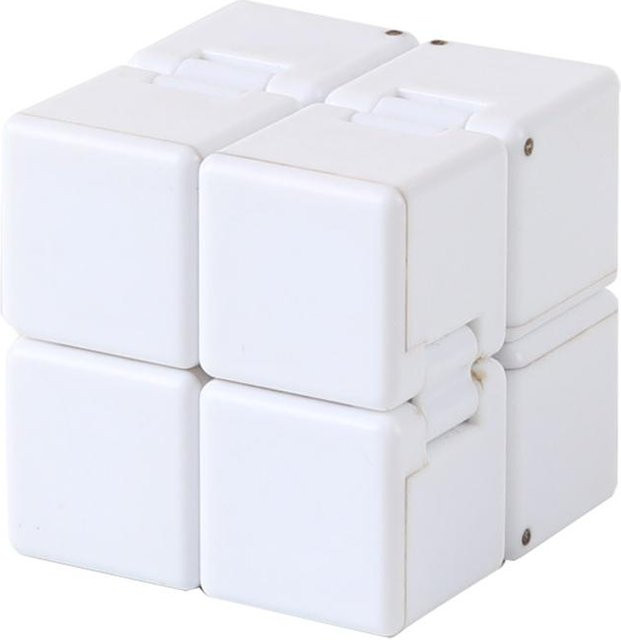Binchi Outdoor Equipment Infinity Cube, Sensorisches Fidget Spielzeug, weiß - Bild 1