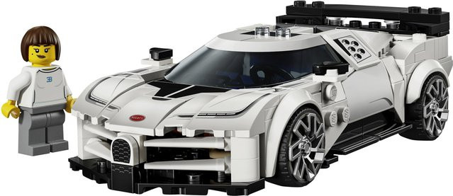 LEGO Speed Champions Bugatti Centodieci Hypersportwagen ab 9 Jahren - Bild 3