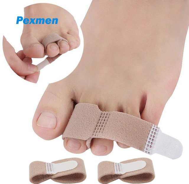 Pexmen Hammerzehenglätter, Zehenschienen für krumme Zehen, Unisex - Bild 1