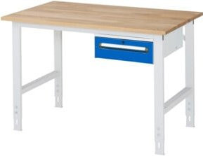 Rau Arbeitstisch Tom KM02 höhenverstellbar, B/T/H: 125 x 80 x 76-108 cm - Bild 1
