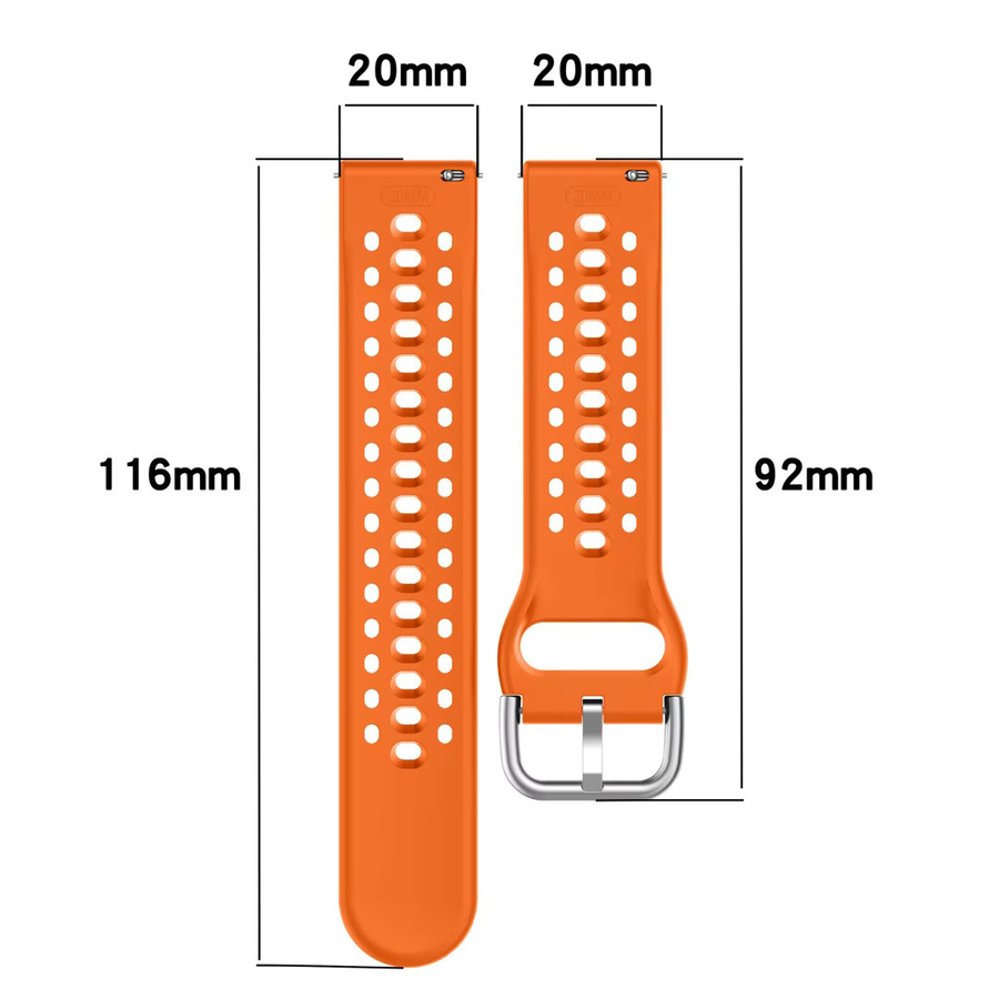 jansin Uhrenarmband Silikon, Unisex - Bild 3
