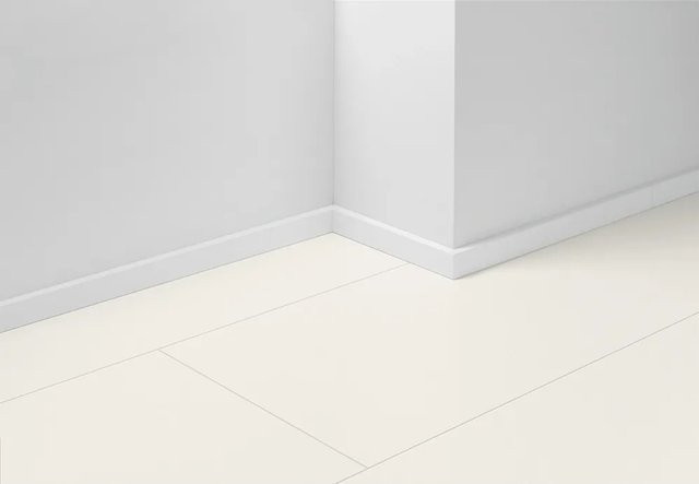 Parador Sockelleiste SL 3 Uni Weiß, Höhe: 40 mm, Tiefe: 16 mm, Länge: 2200 mm - Bild 1