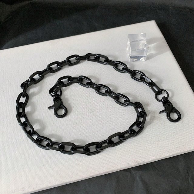 XYNN Hüftkette Hosenkette, Schwarz, Unisex - Bild 1