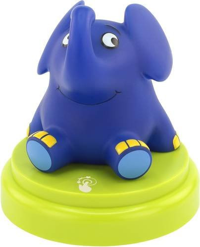 Ansmann Elephant 1800-0017-510 Mobiles LED-Nachtlicht Elefant in Blau - Bild 1