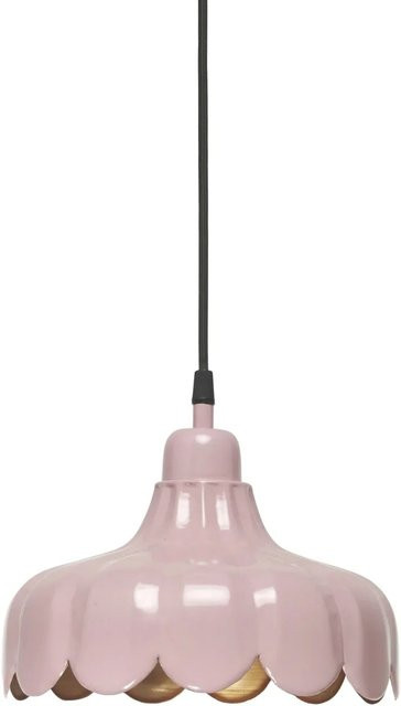 PR Home Wells Pendelleuchte Blumen Design Rosa Gold E27 B: 24 cm, H: 350 cm - Bild 1