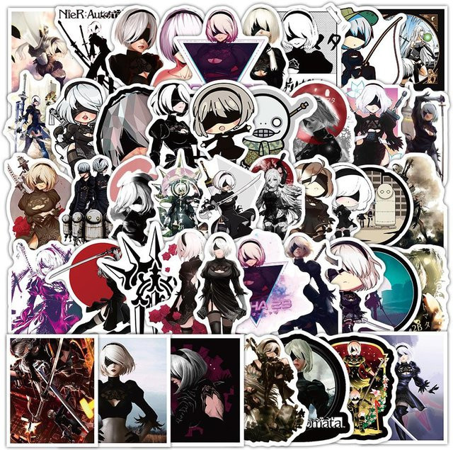 Binchi Outdoor Product Nier Automata Spiel Aufkleber, 1.050 Stück - Bild 1