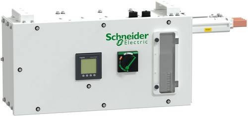 Schneider Electric ITSC250ES42BONNM1E Endeinspeisekasten mit NSX-Schalter, I-Line Track, 250A, Kupfer, 3L+N+PE, IP42, Weiß - Bild 1