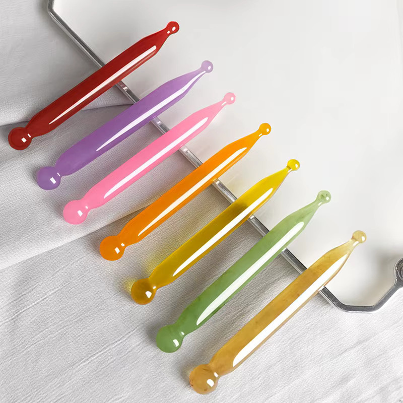 KuZHEN Gua Sha Jade Massage Stick für das Gesicht, Unisex - Bild 2