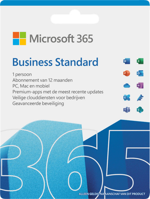 Microsoft 365 Business Standard Abonnement für 1 Jahr als digitaler Download (Mehrsprachig) - Bild 1