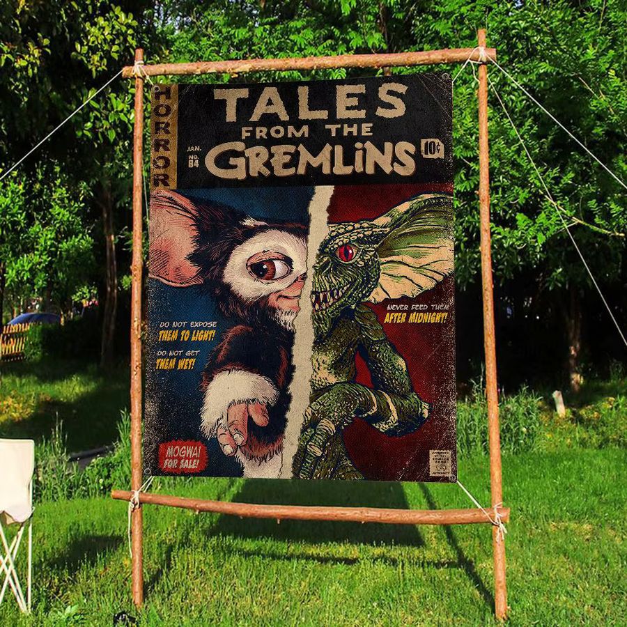 MINISO Gremlins Film Cartoon Wandbehang Banner Dekoration - Bild 4