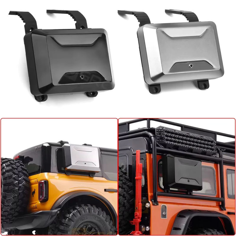 GRC RC Auto Zubehör 1/10 Scale Simulation Toolbox/Tasche aus Kunststoff in Schwarz oder Weiß G172BS/W/B - Bild 5